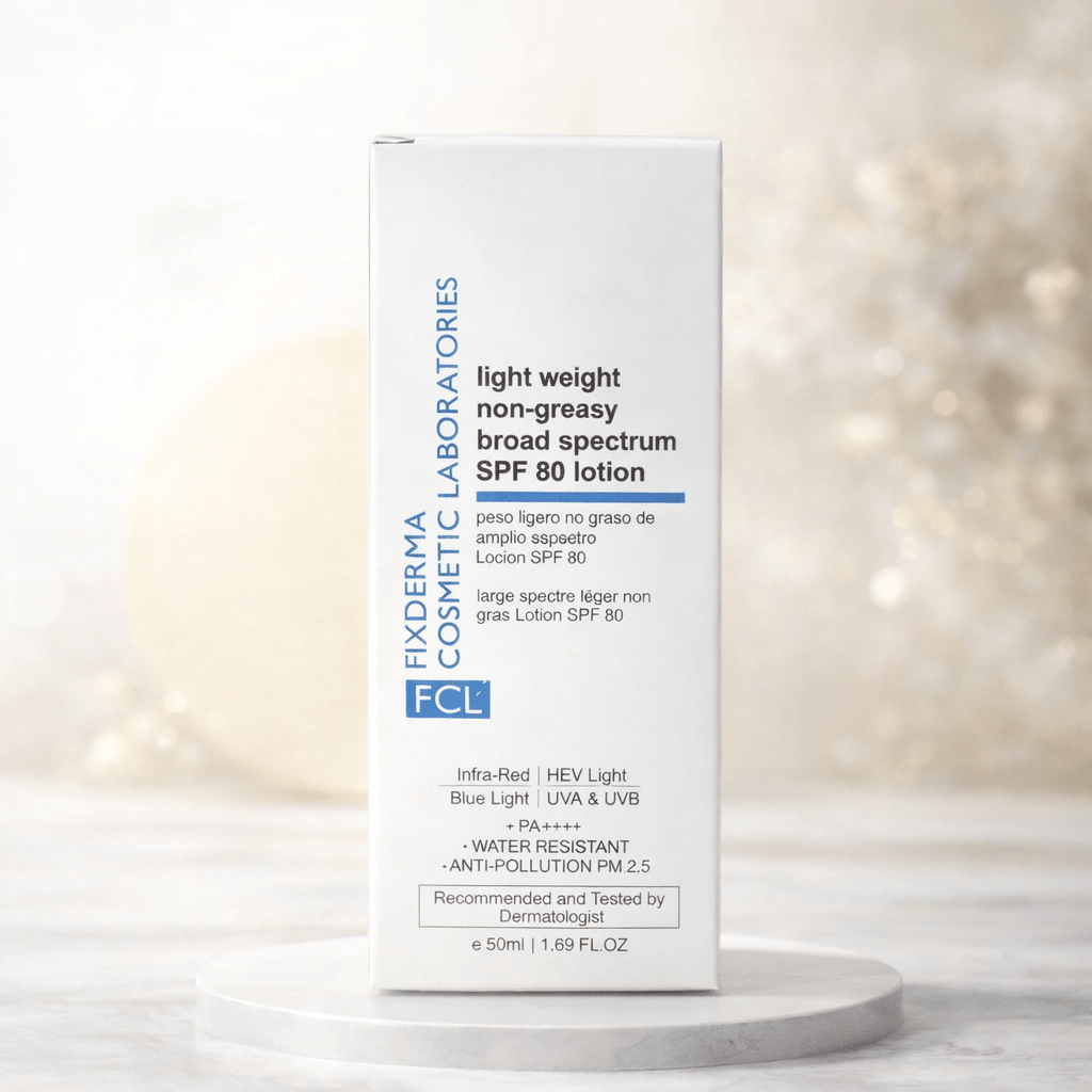 FCL Light Weight Non - Greasy Broad Spectrum SPF 80 Lotion - Cosmosentials