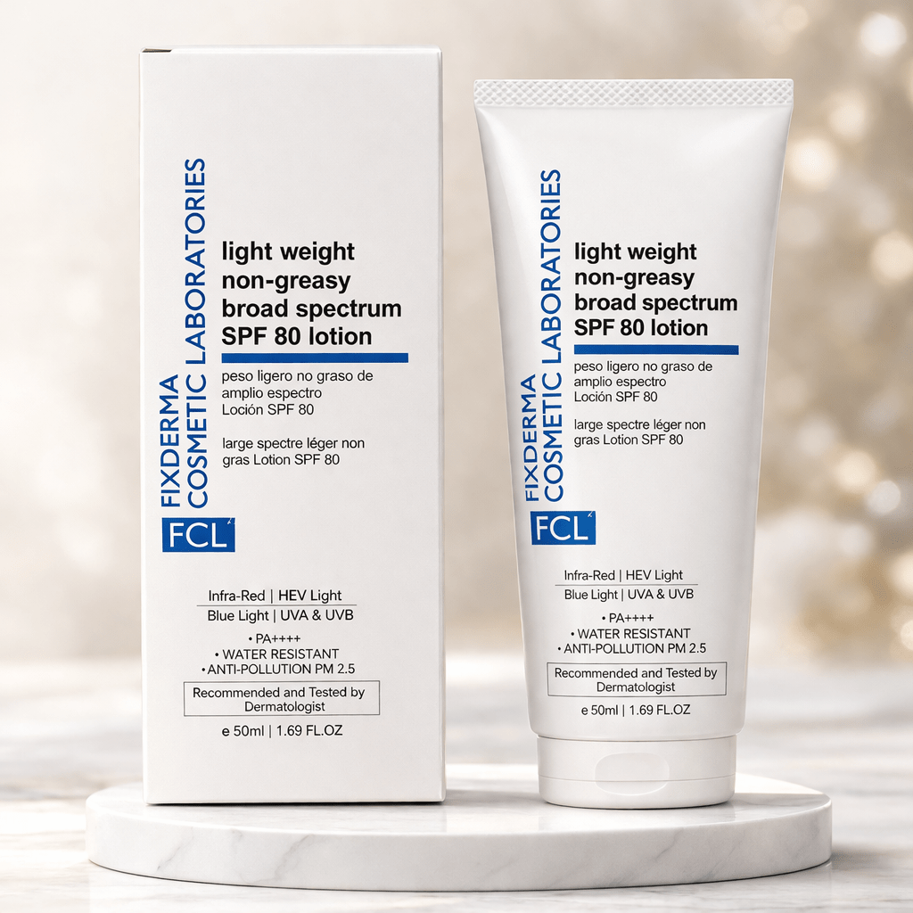 FCL Light Weight Non - Greasy Broad Spectrum SPF 80 Lotion - Cosmosentials