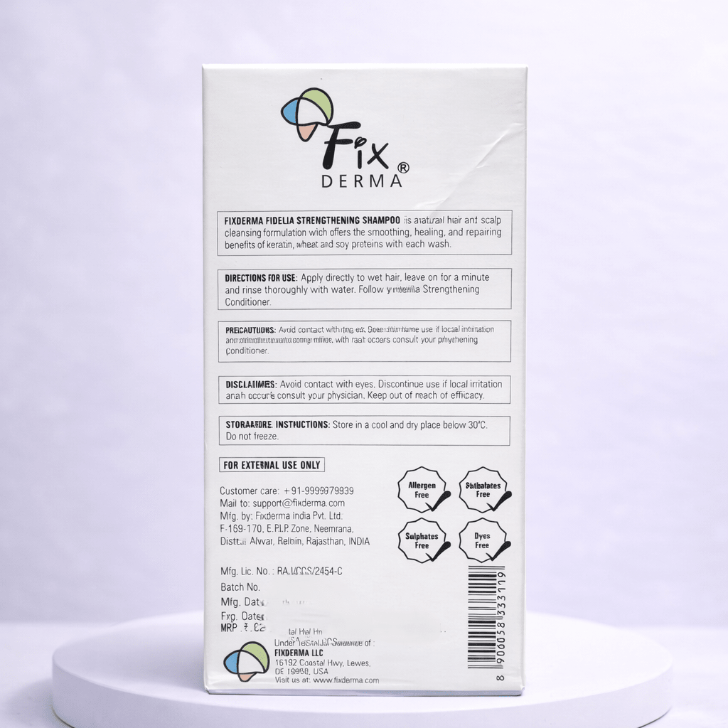 Fix Derma Fidelia Strengthening Shampoo - Cosmosentials