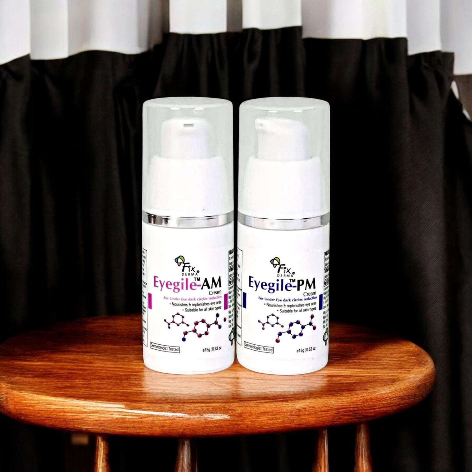 Fixderma Eyegile AM & PM Eye Cream - Cosmosentials