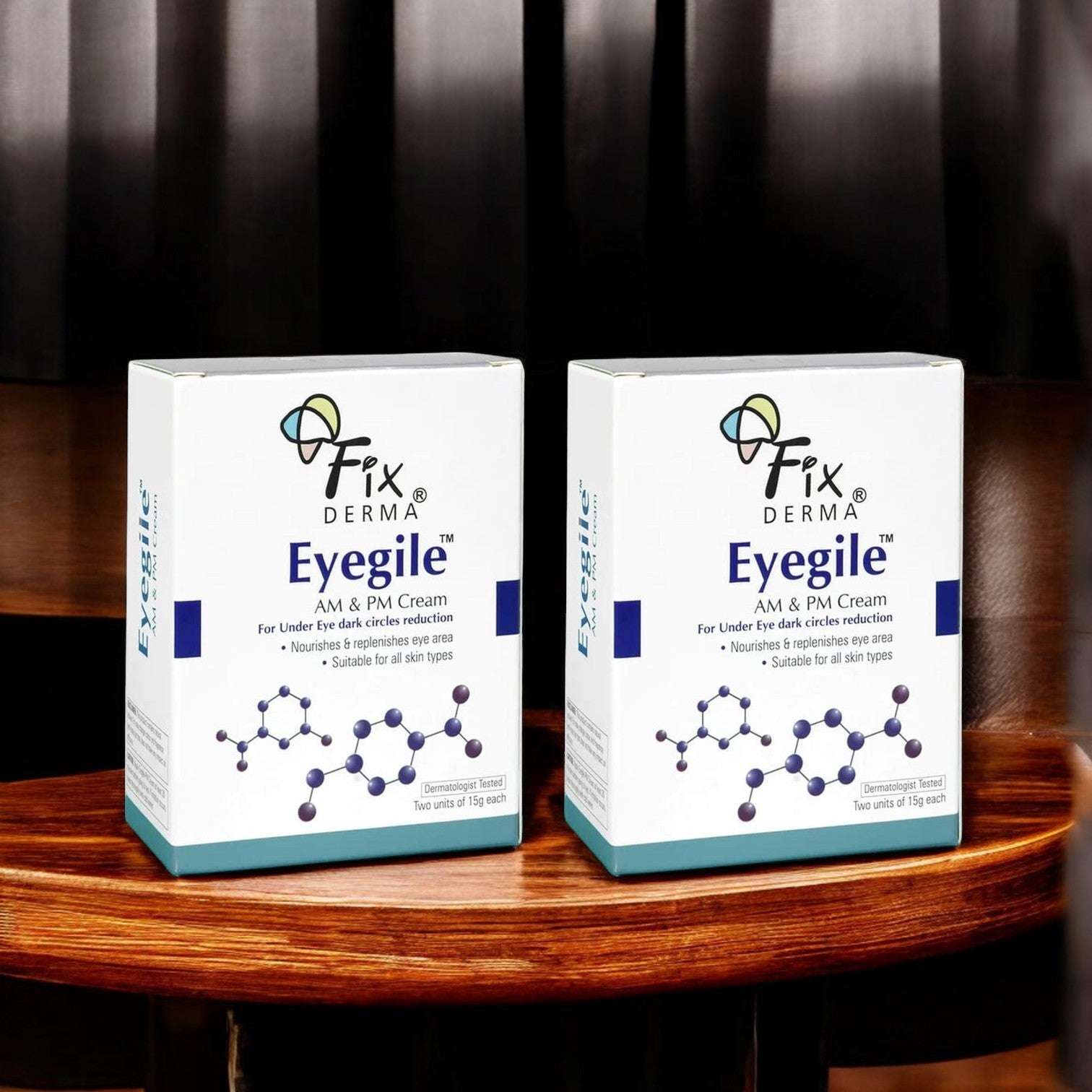 Fixderma Eyegile AM & PM Eye Cream - Cosmosentials