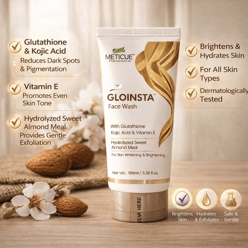 glutathione capsules benefits and side effects Gloinsta Face Wash for Bright & Clear Glowing Skin – Cosmosentials
