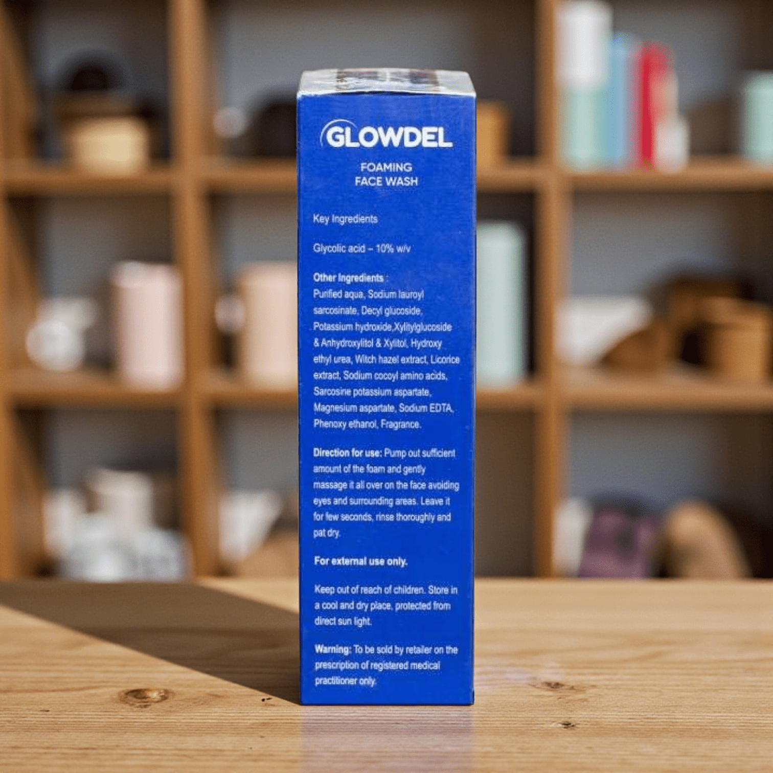 Glowdel Foaming Face Wash - Cosmosentials