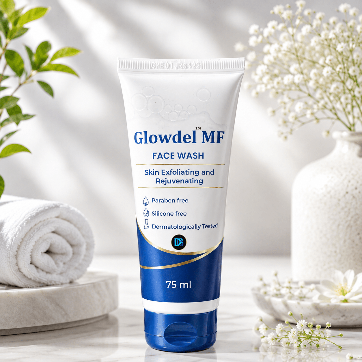Glowdel MF Face Wash 75ml - Cosmosentials