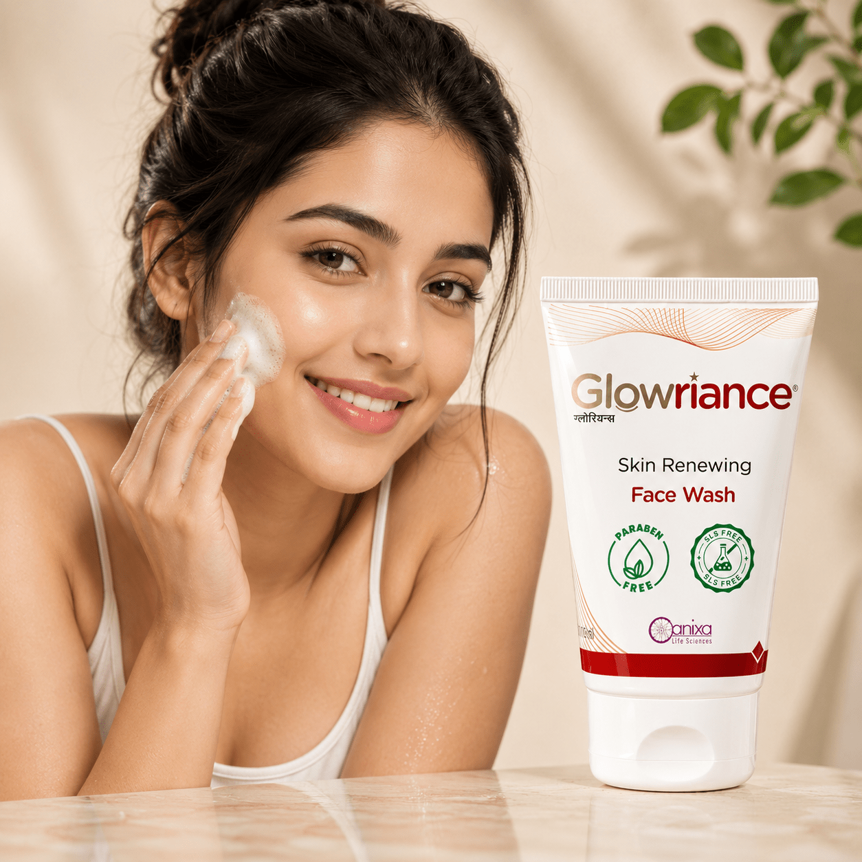 Glowriance Skin Renewing Face Wash - Cosmosentials