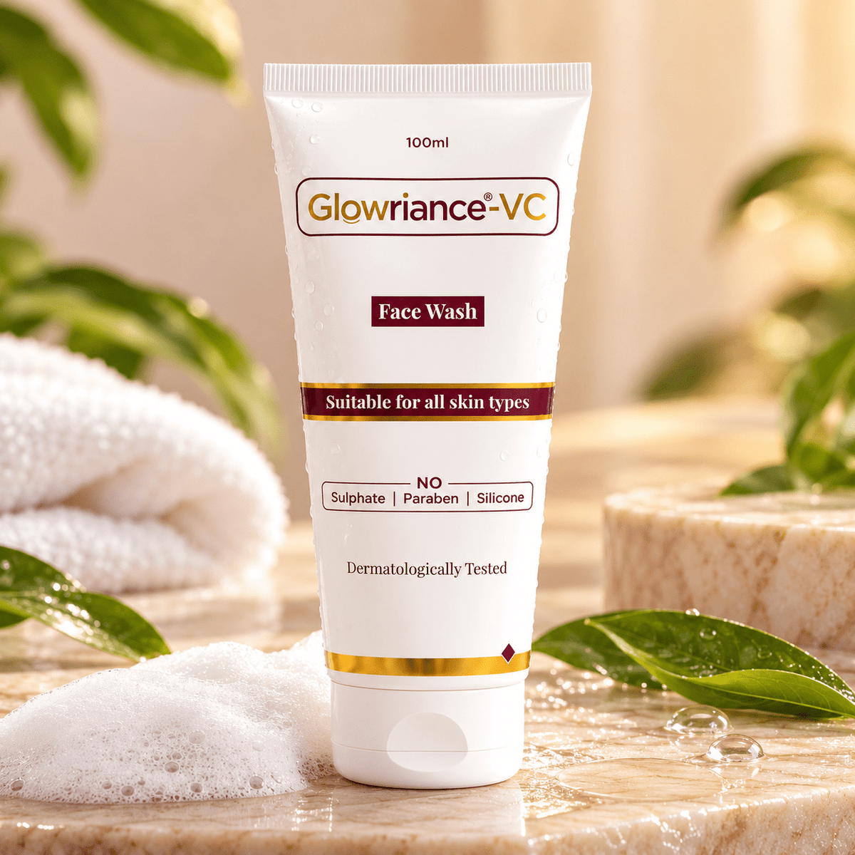Glowriance-VC Face Wash 100 ml - Cosmosentials