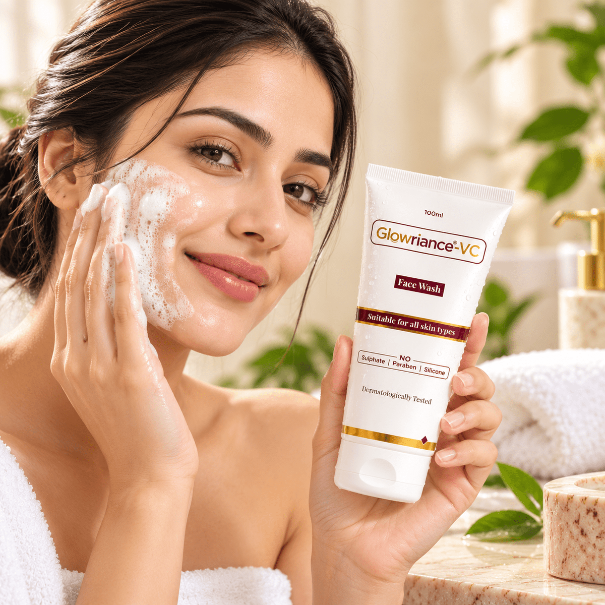 Glowriance-VC Face Wash 100 ml - Cosmosentials