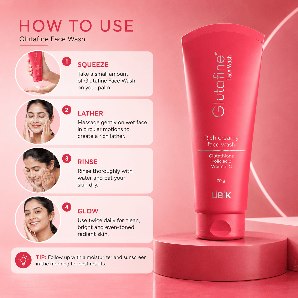 Glutafine Face Wash