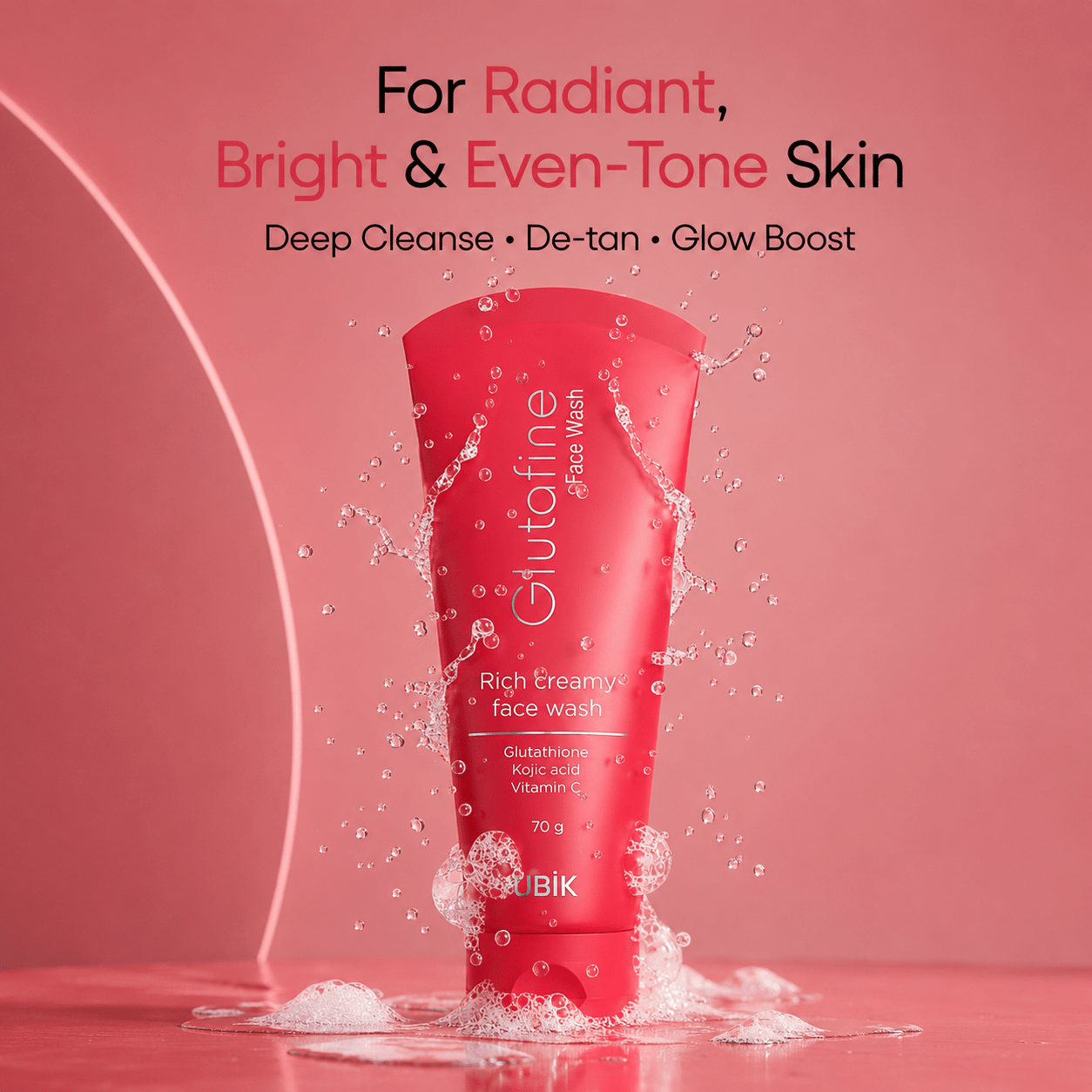 Glutafine Facewash - 70 gm  Cosmosentials