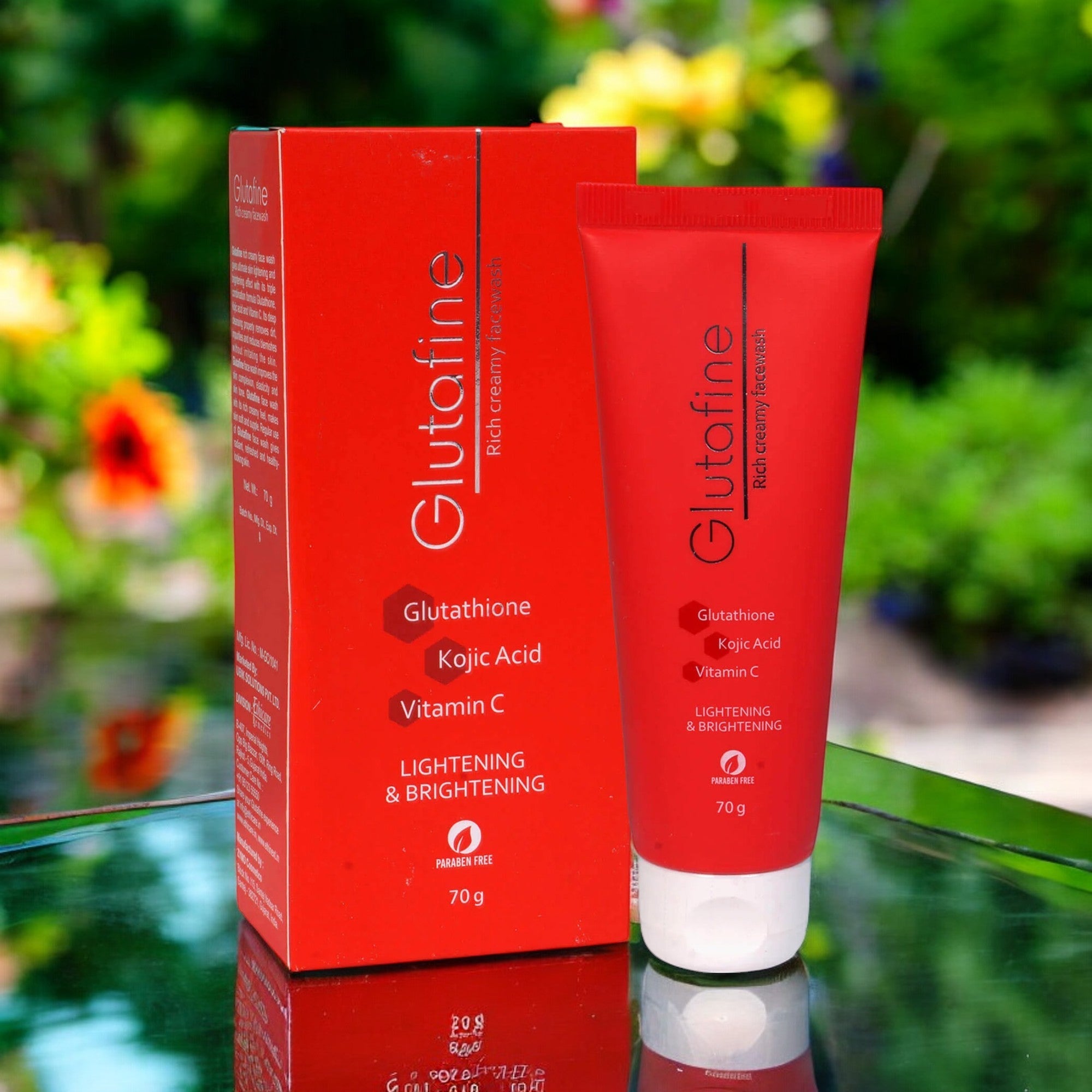 Glutafine Rich Creamy Face Wash - Cosmosentials