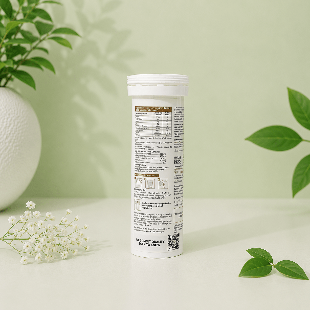 Glutone 1000 Effervescent Tablets - Cosmosentials
