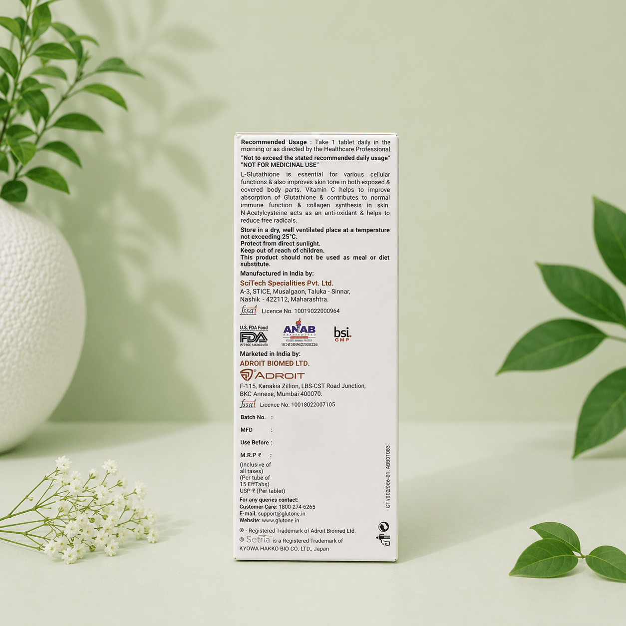 Glutone 1000 Effervescent Tablets - Cosmosentials