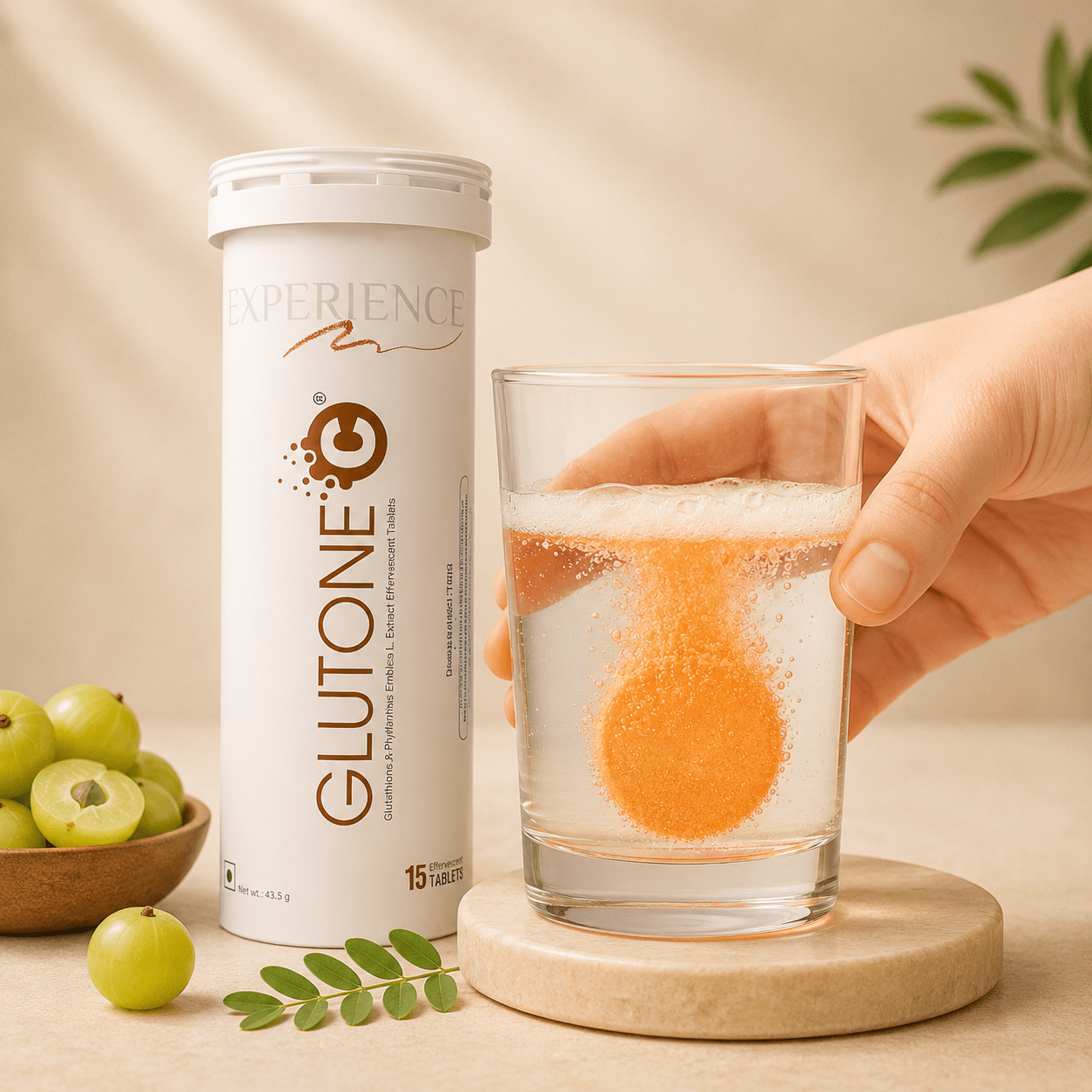 Glutone-C Effervescent Tablets - Cosmosentials