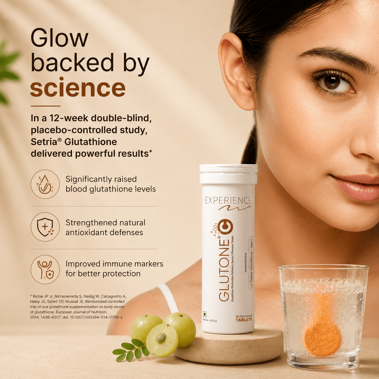 Glutone-C Effervescent Tablets - Cosmosentials