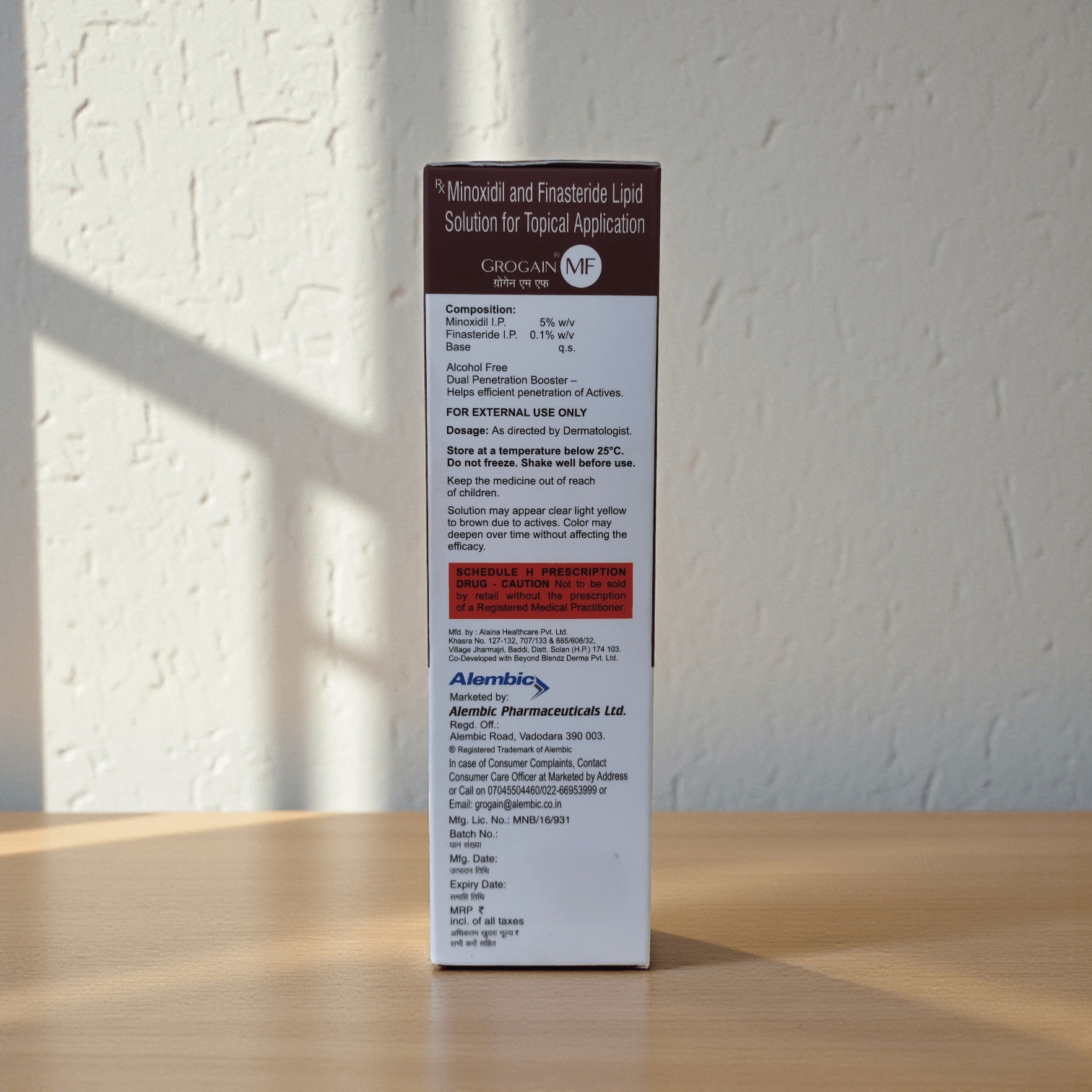 Grogain MF 5 Alcohol - Free Solution - Cosmosentials