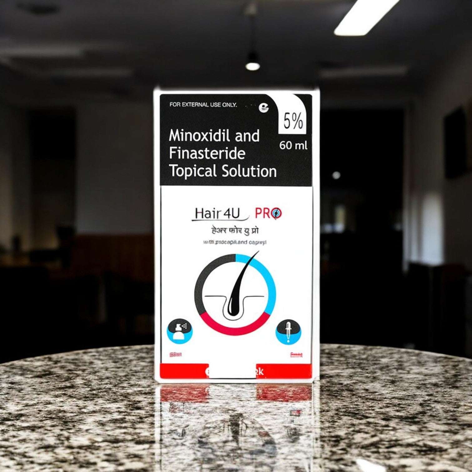 HAIR 4U PRO 5% Topical Solution 60ml - Cosmosentials