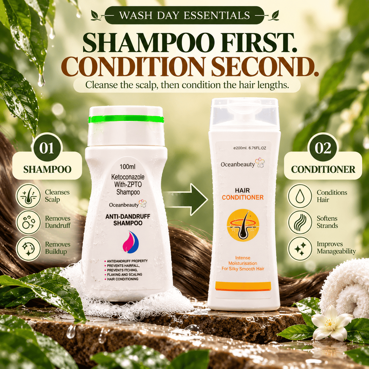 Hair Growth & Scalp Care Combo - Cosmosentials