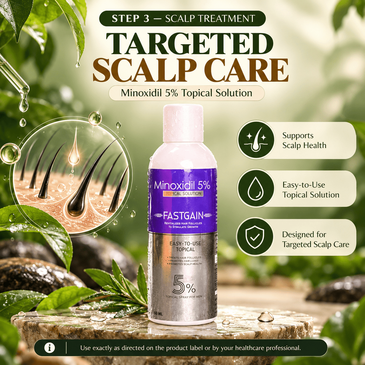 Hair Growth & Scalp Care Combo - Cosmosentials