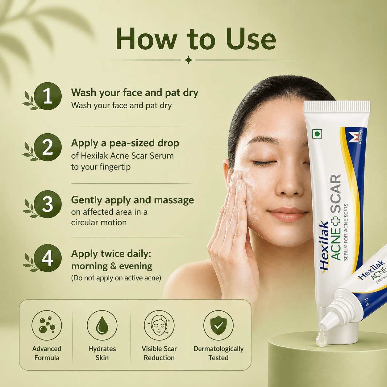 Hexilak Acne + Scar Serum / Gel - Cosmosentials