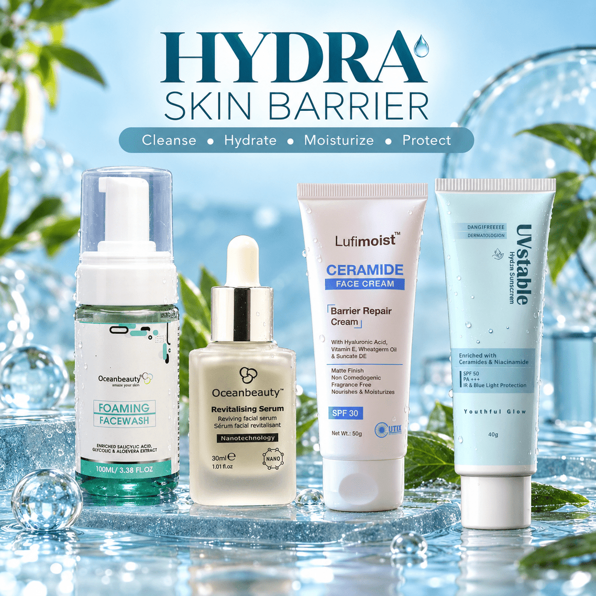 Hydra Skin Barrier Combo - Cosmosentials