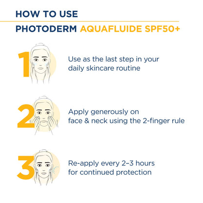 Bioderma Photoderm Aquafluide SPF 50+ PA++++ Invisible Sunscreen