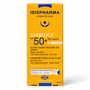 ISISPHARMA UVEblock SPF 50+ Dry Touch Light Tinted Sunscreen - Cosmosentials