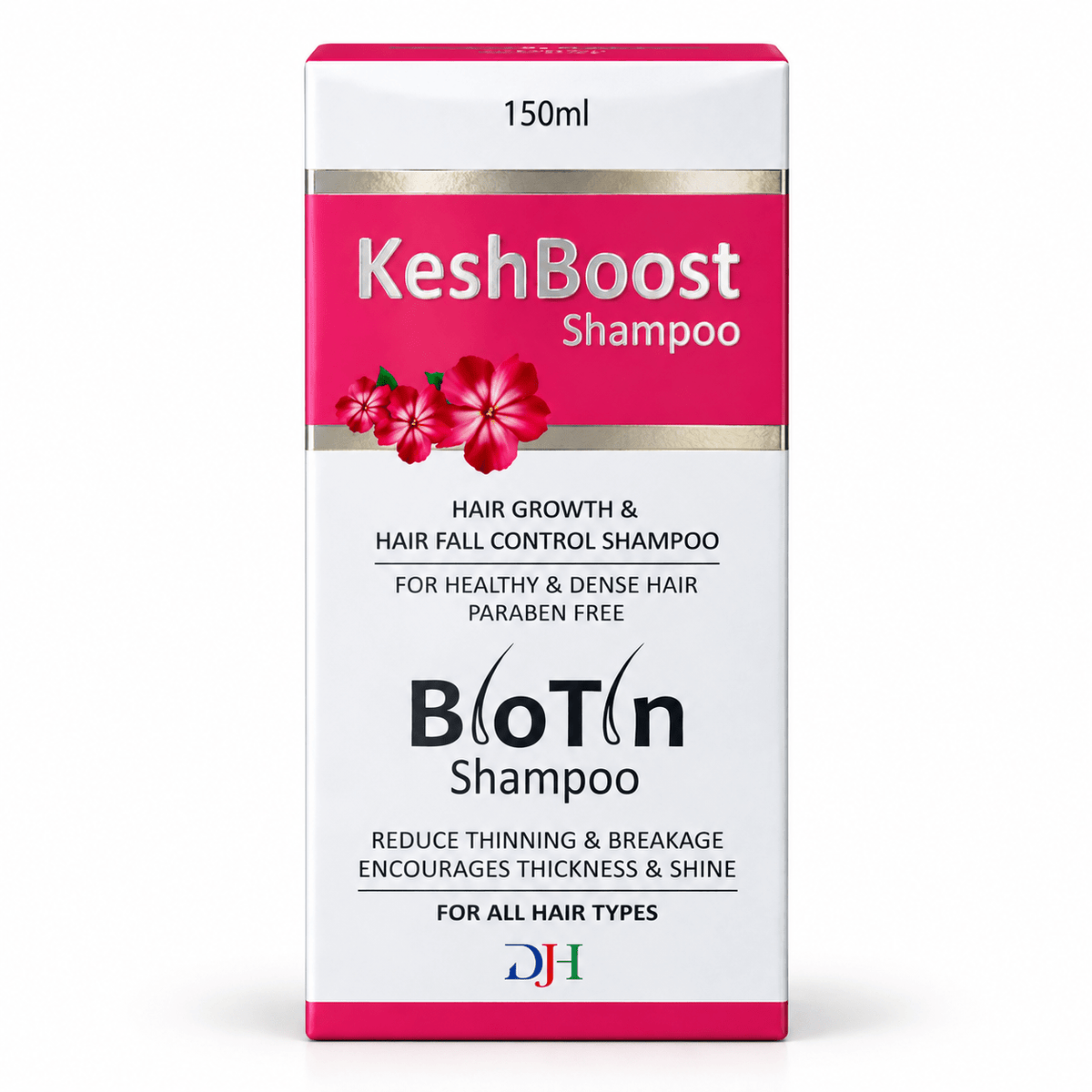 KeshBoost Biotin Shampoo 150 ml - Cosmosentials