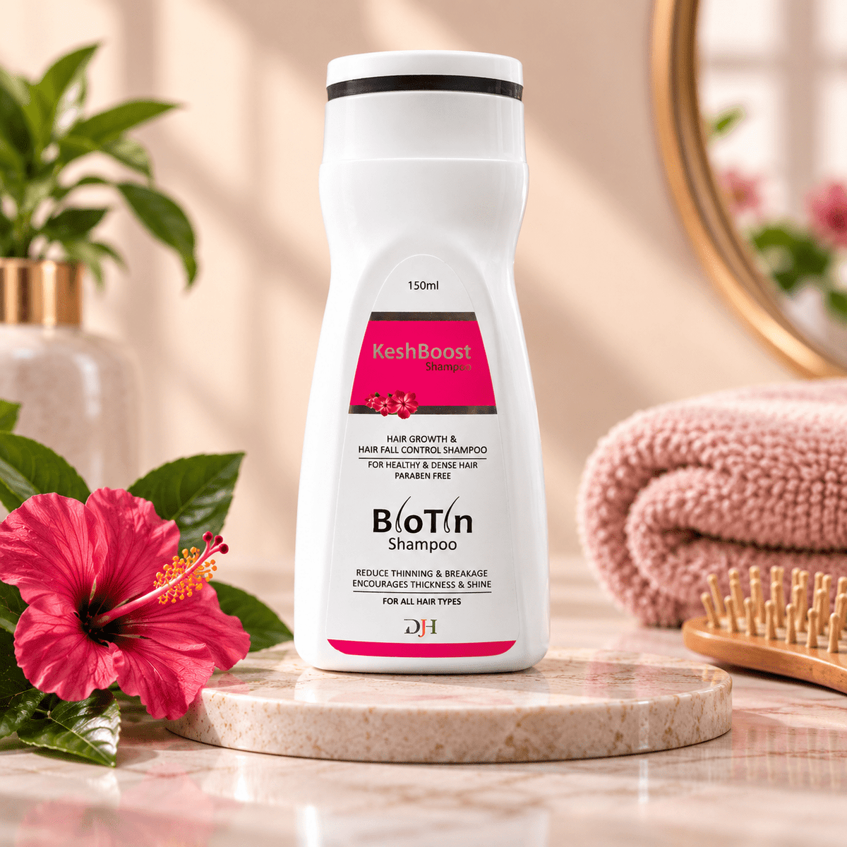 KeshBoost Biotin Shampoo 150 ml - Cosmosentials