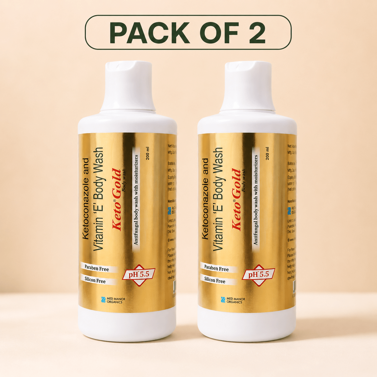 Keto Gold Body Wash - Cosmosentials