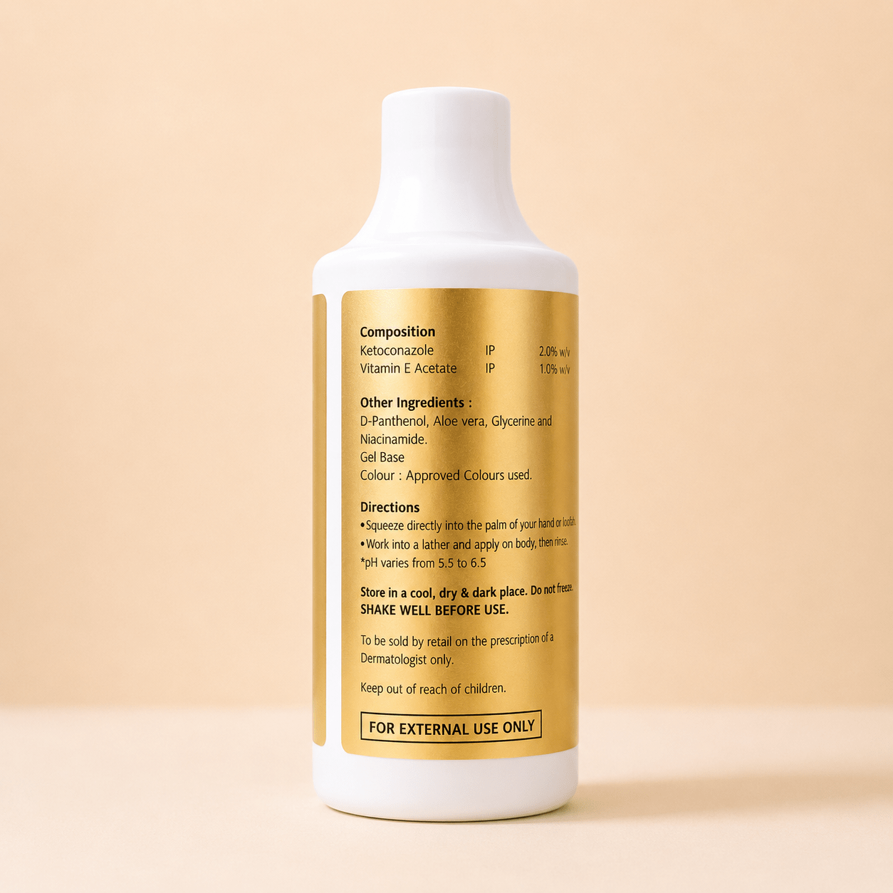 Keto Gold Body Wash - Cosmosentials