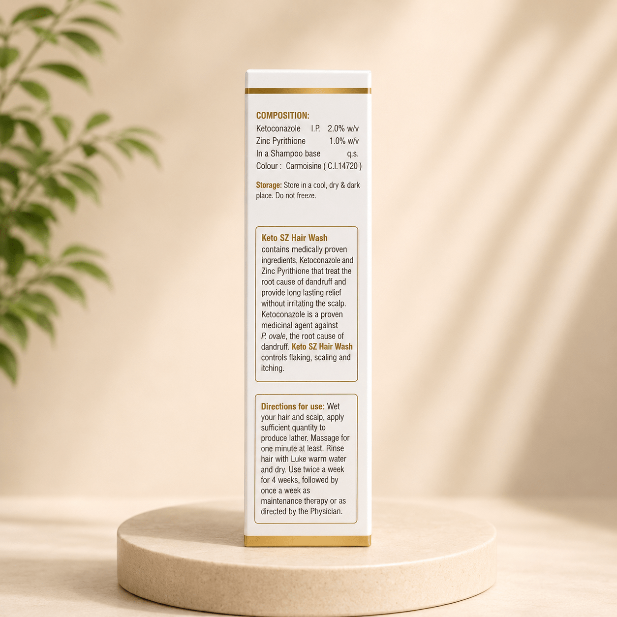 Keto SZ Hair Wash - Cosmosentials