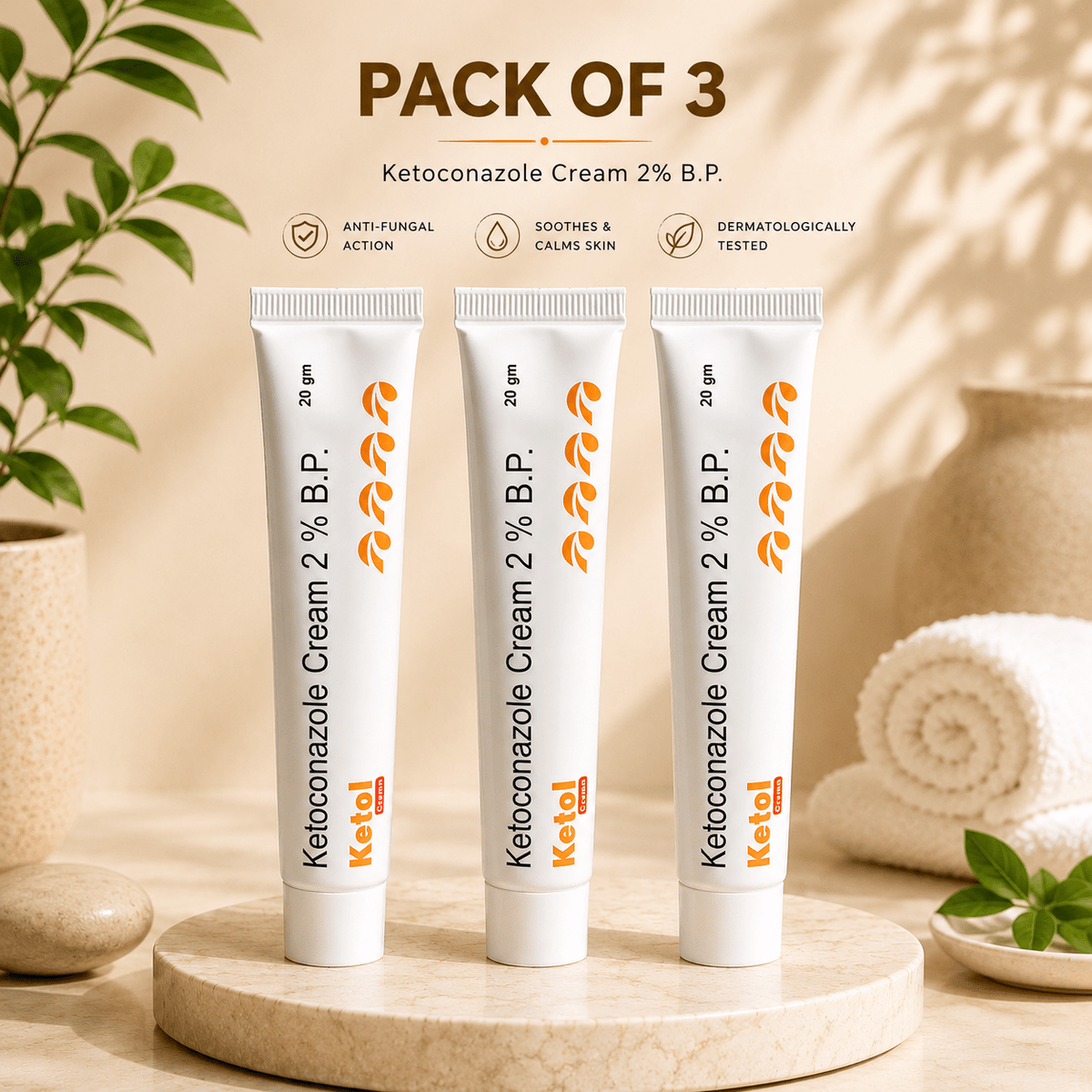 Ketol Ketoconazole 2% Cream - Cosmosentials