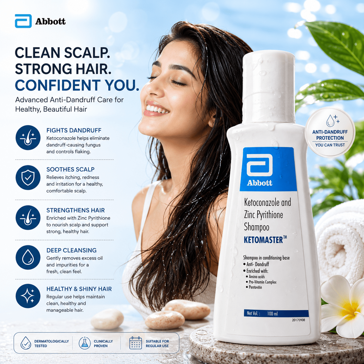 Ketomaster Shampoo 100ml - Cosmosentials