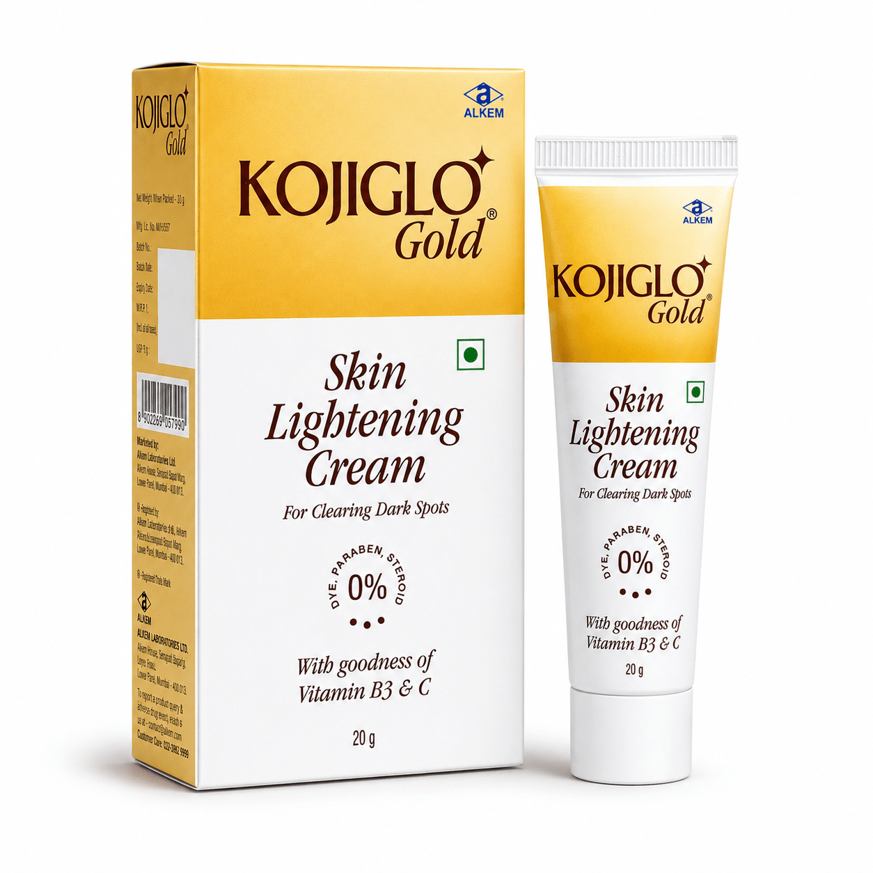 Kojiglo Gold Cream 20g - Cosmosentials