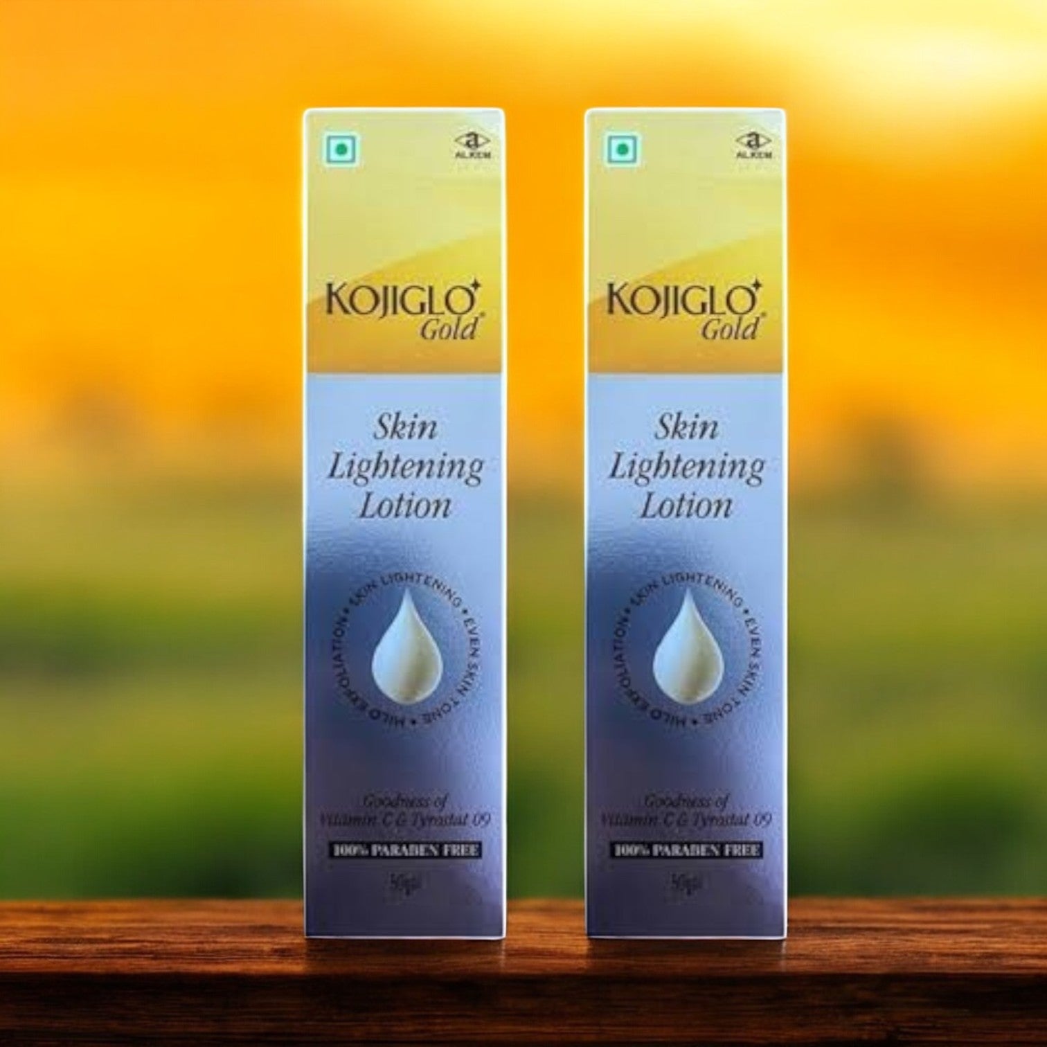 Kojiglo Gold Skin Lightening Lotion - Cosmosentials