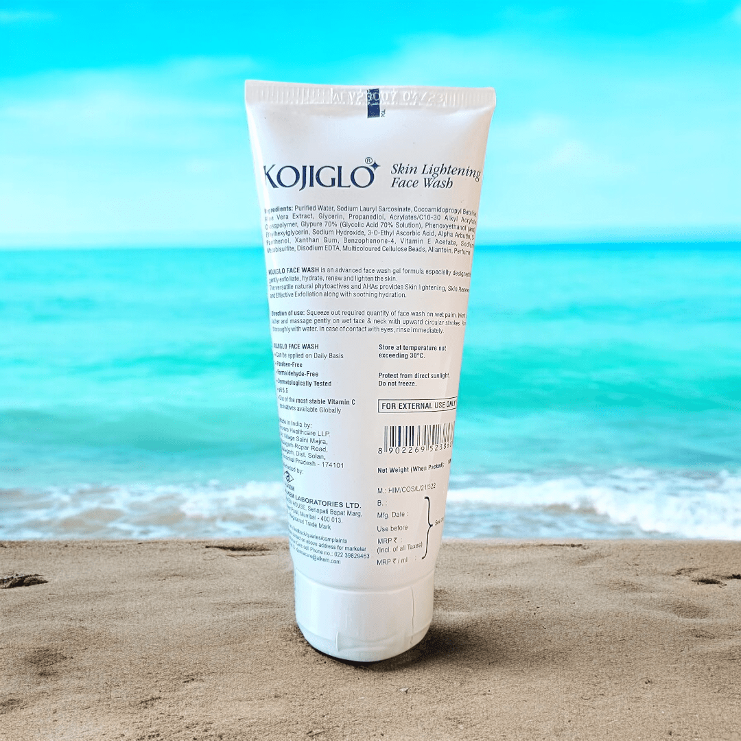 Kojiglo Skin Lightening Face Wash - Cosmosentials