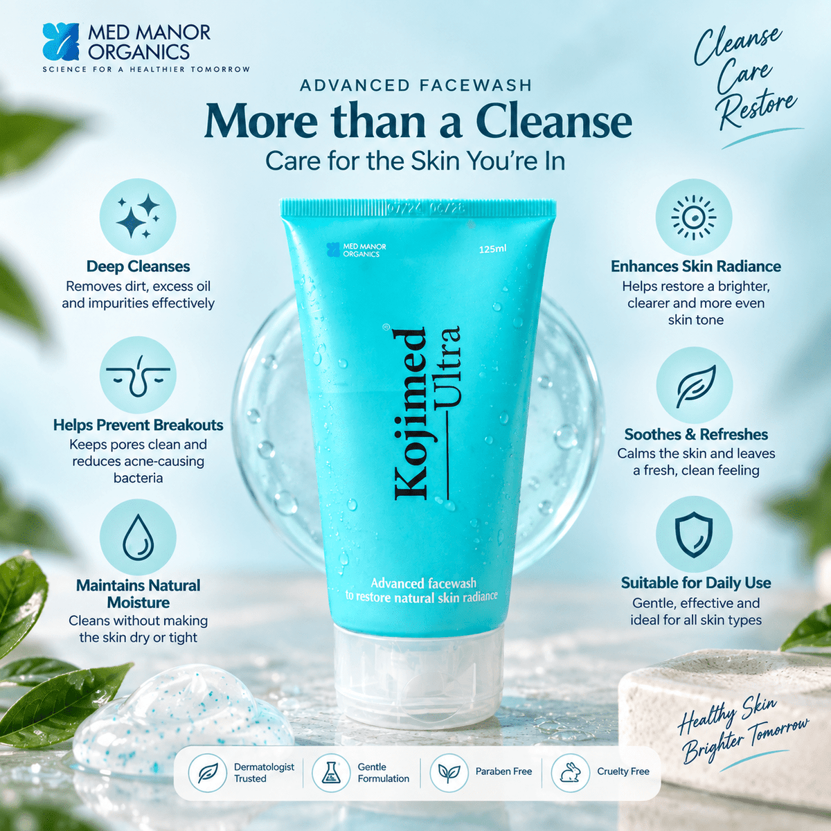 Kojimed Ultra Advanced Face Wash - Cosmosentials
