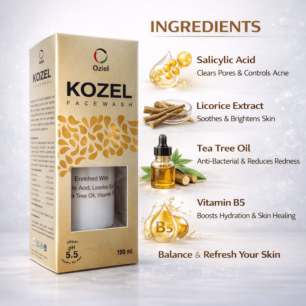 Kozel Face Wash - Cosmosentials