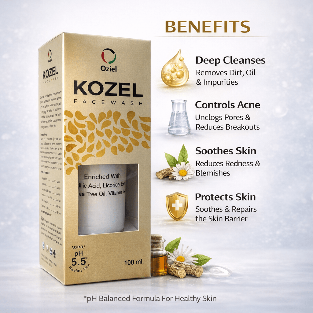 Kozel Face Wash - Cosmosentials