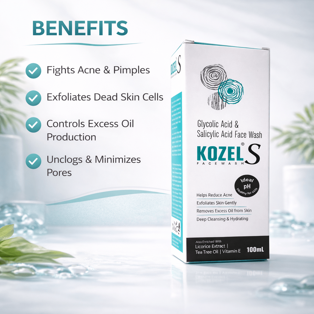 KOZEL S Face wash - Cosmosentials