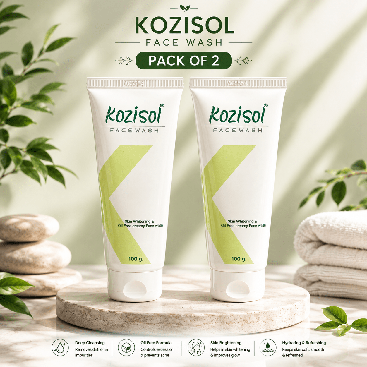 Kozisol Face Wash - Cosmosentials