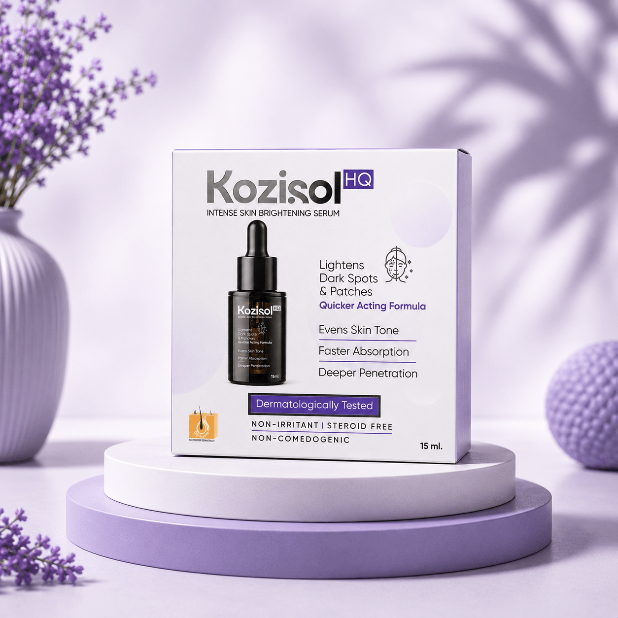Kozisol HQ Intense Skin Brightening Serum - Cosmosentials