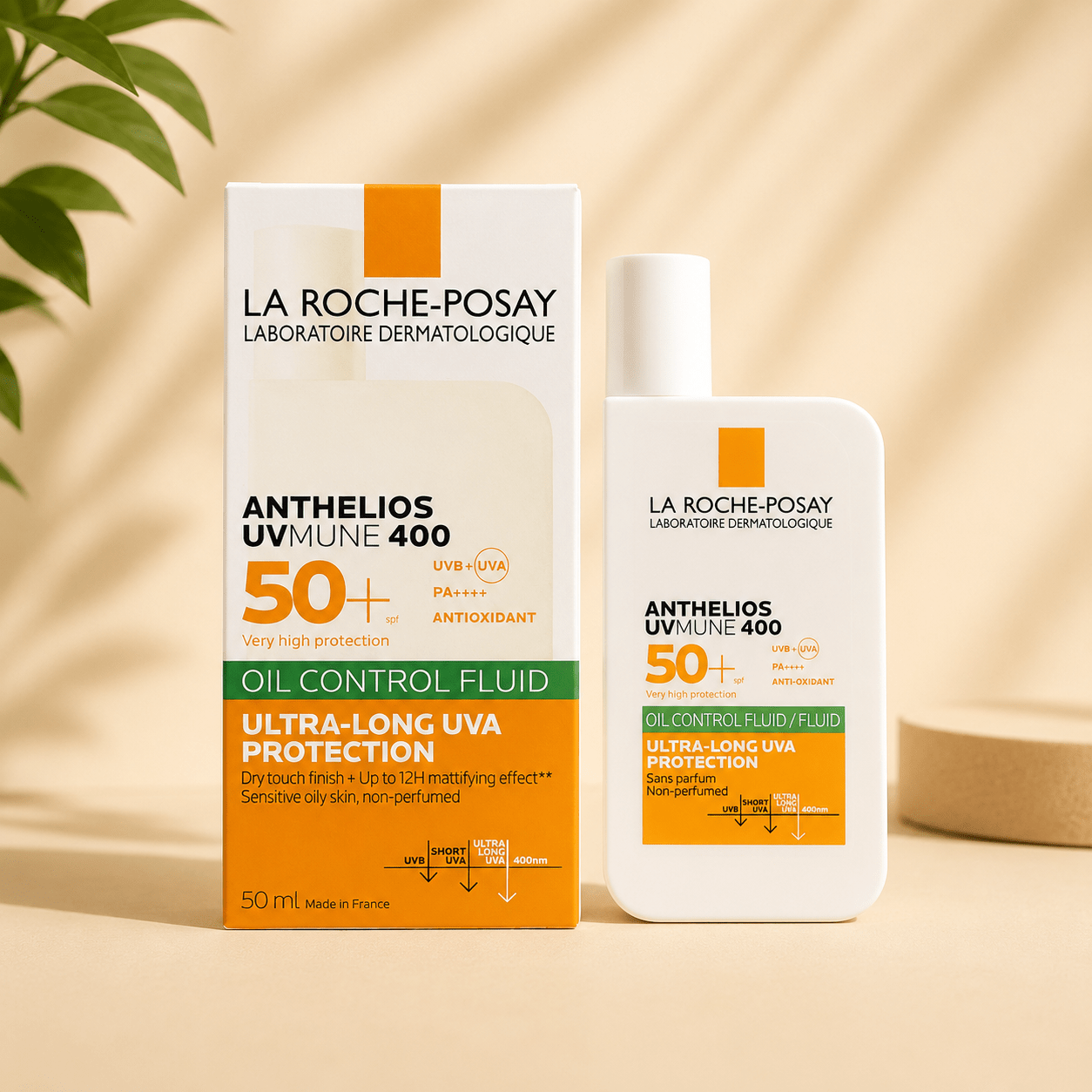 La Roche-Posay Anthelios UVMune 400 Oil Control Fluid SPF 50+ 50ml - Cosmosentials