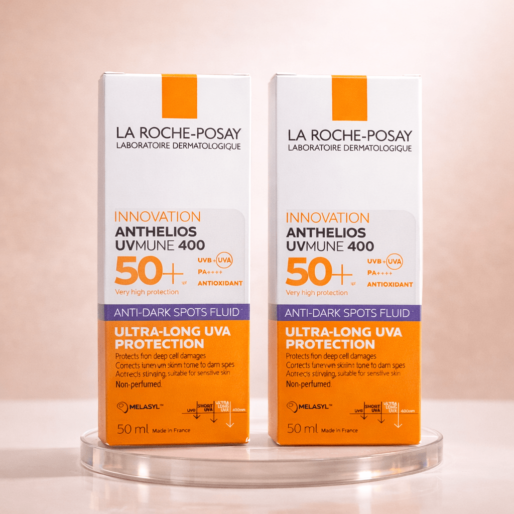 La Roche - Posay Innovation Anthelios UVMune 400 SPF 50+ Fluid ( Anti - Dark Sports Fluid ) - Cosmosentials