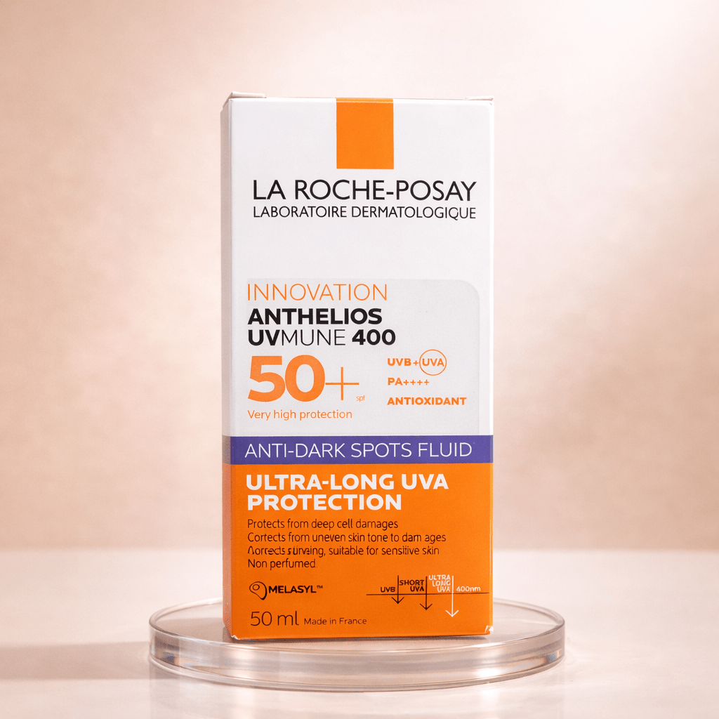 La Roche - Posay Innovation Anthelios UVMune 400 SPF 50+ Fluid ( Anti - Dark Sports Fluid ) - Cosmosentials