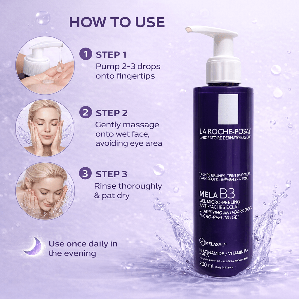 La Roche - Posay Mela B3 Micro - Peeling Gel (Clarifying Anti - Dark Spots Cleanser) - Cosmosentials