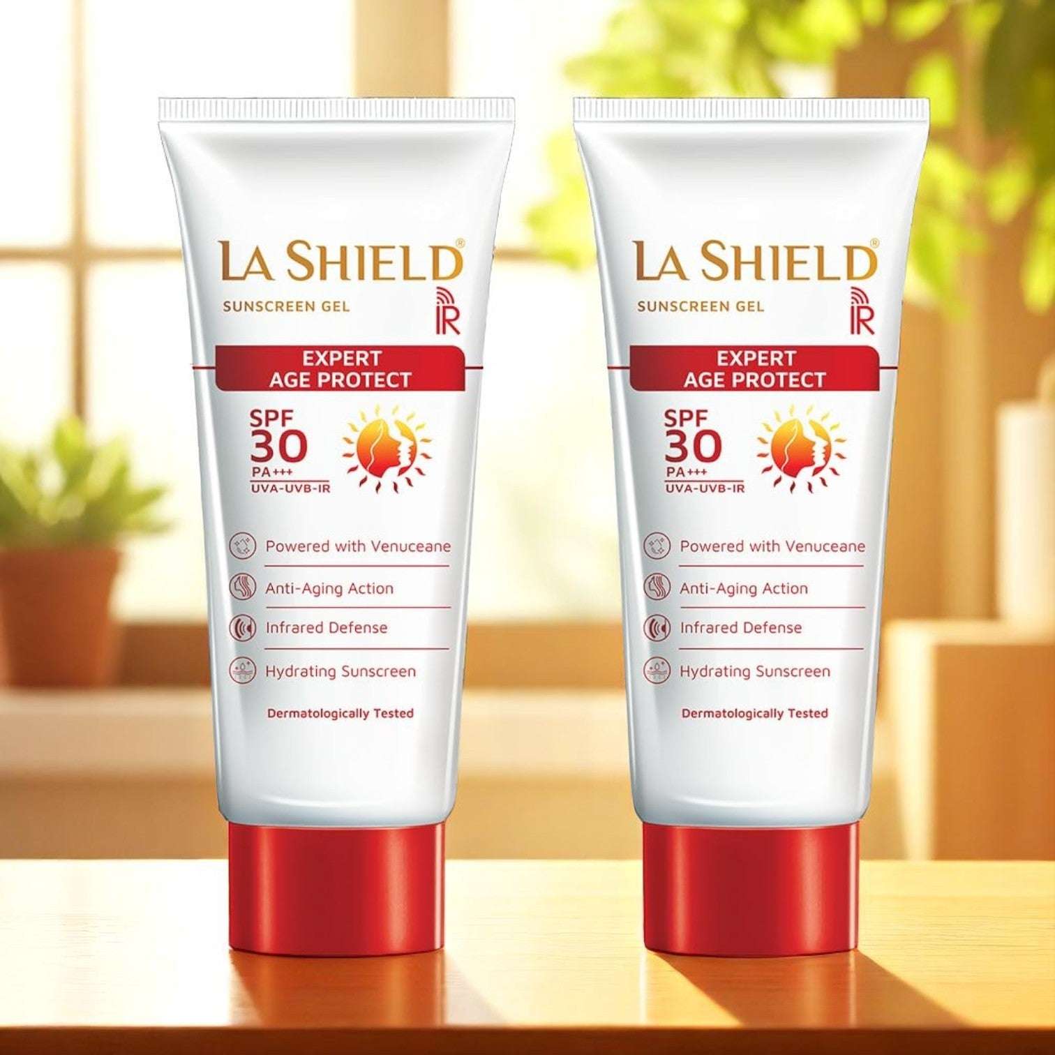 La Shield IR Sunscreen Gel SPF 30 - Cosmosentials