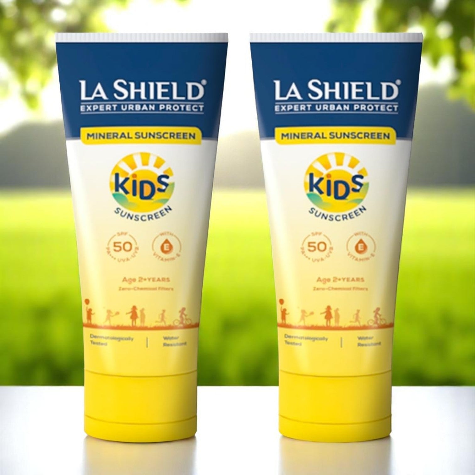 La Shield SPF 50 Expert Urban Protect Kids Sunscreen Gel - Cosmosentials
