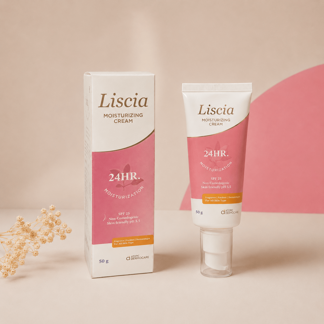 Liscia Moisturizing Cream SPF 25 - Cosmosentials