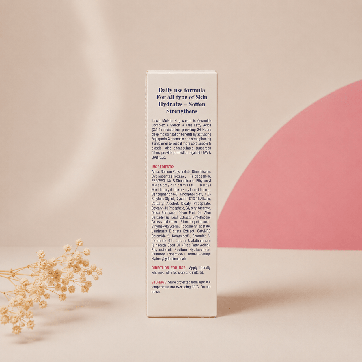 Liscia Moisturizing Cream SPF 25 - Cosmosentials